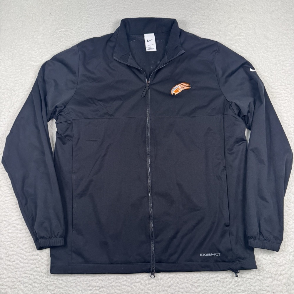 Nike Storm-FIT Victory Jacket Men's Large Full-Zip Black Golf DA2867-010